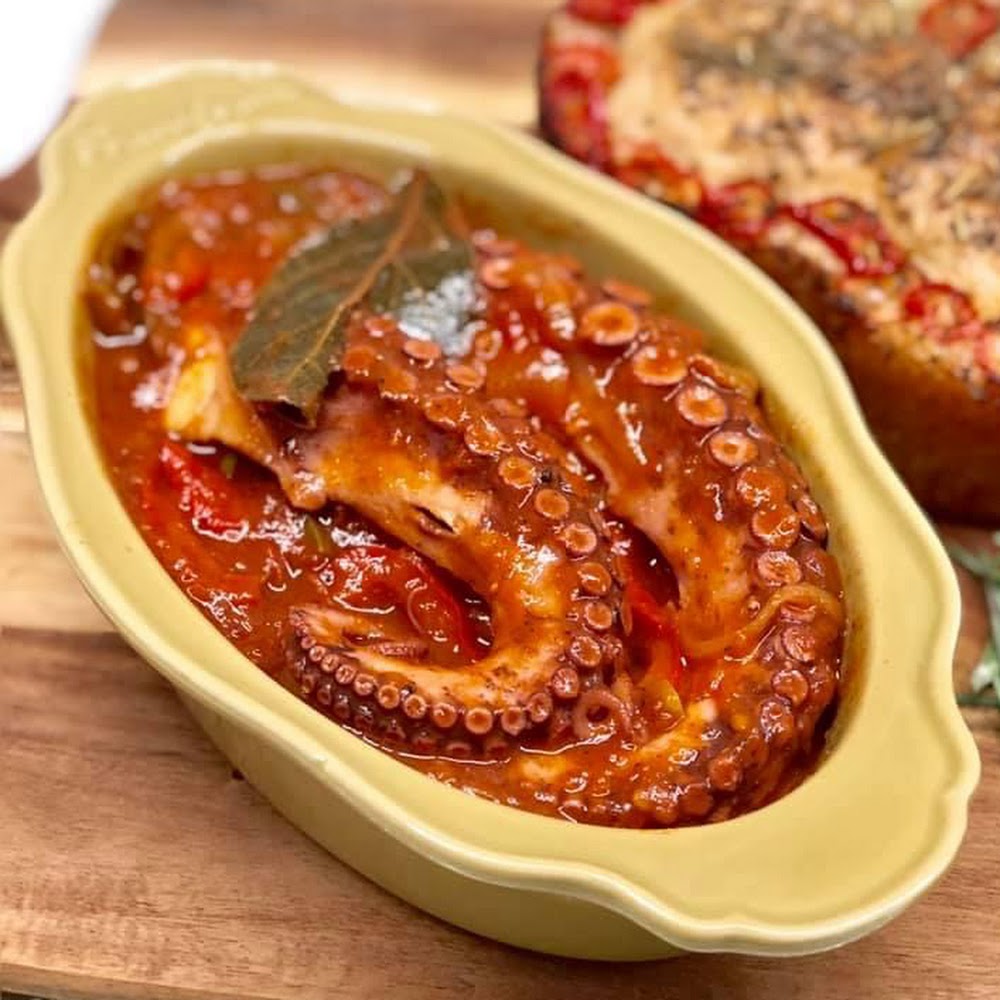 煙熏甜椒西班牙八爪魚 Spanish octopus with smoked paprika sauce